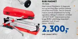 Davidsen RUBI MAGNET TR-600 tilbud