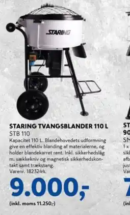 Davidsen STARING TVANGSBLANDER 110 L STB 110 tilbud