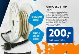 Davidsen GRIPO LED STRIP 10 M tilbud