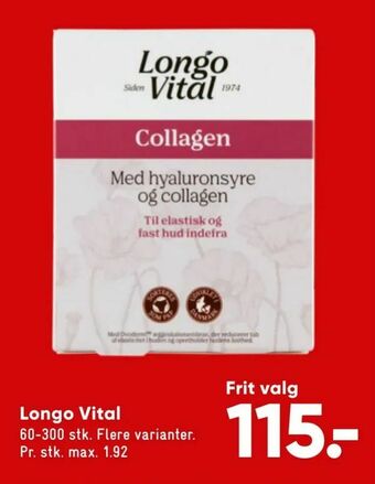 Bilka Longo Vital tilbud
