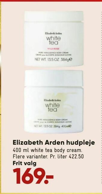 Bilka Elizabeth Arden hudpleje tilbud
