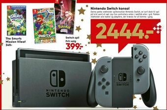 Bilka Nintendo Switch konsol tilbud