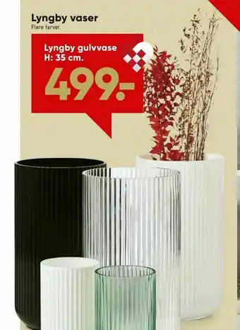 Bilka Lyngby gulvvase tilbud