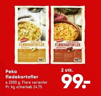 Bilka Peka flødekartofler tilbud