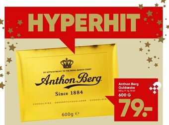 Bilka Anthon Berg Guldæske tilbud