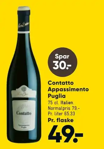 Bilka Contatto Appassimento Puglia tilbud