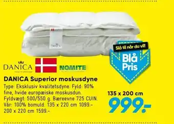 DANICA Superior moskusdyne