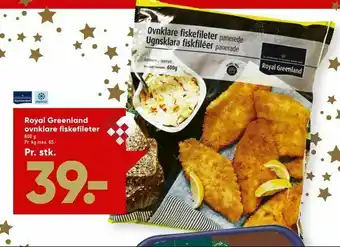 Bilka Royal Greenland ovnklare fiskefileter tilbud