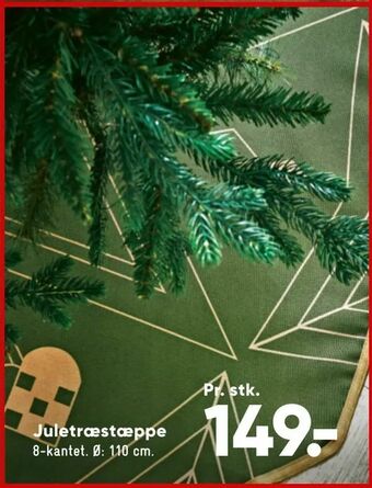 Juletræstæppe