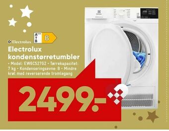 Bilka Electrolux kondenstørretumbler tilbud