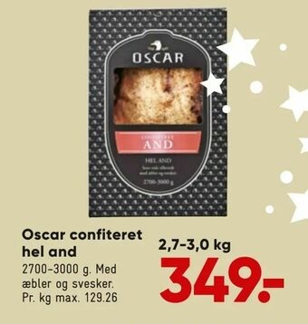 Bilka Oscar confiteret hel and tilbud