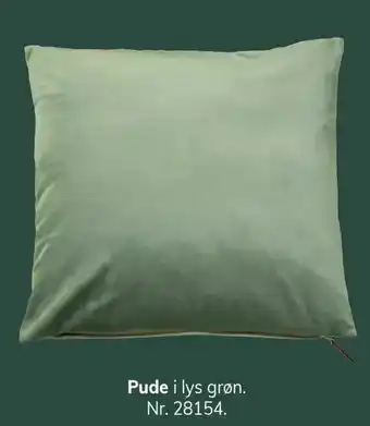 Daells Bolighus Pude i lys grøn tilbud