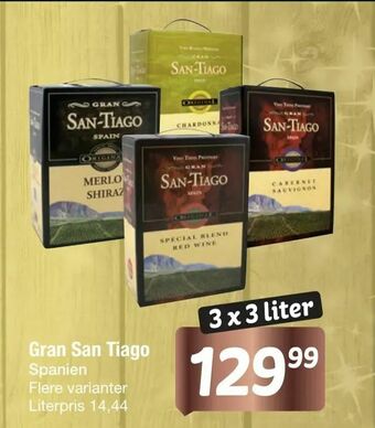 Fakta Tyskland Gran San Tiago tilbud