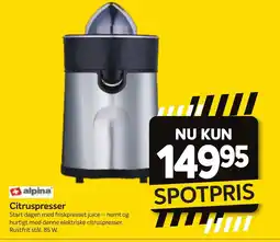 Din Isenkræmmer Citruspresser tilbud