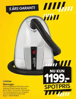 Din Isenkræmmer Nilfisk Støvsuger tilbud