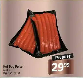 Fakta Tyskland Hot Dog Pølser tilbud