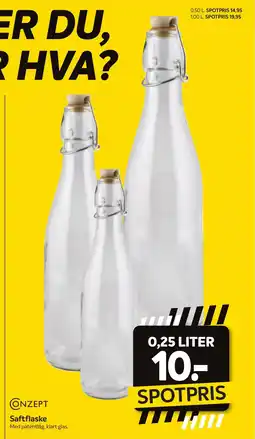 Din Isenkræmmer Saftflaske tilbud