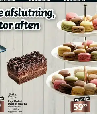 Kage Marked Med Lidt Kulør På