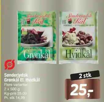 Sønderjydsk Grønkål El. Hvidkål