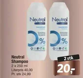 Fakta Tyskland Neutral Shampoo tilbud