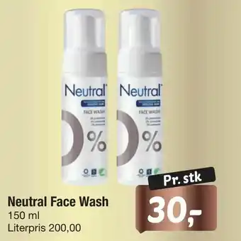 Fakta Tyskland Neutral Face Wash tilbud