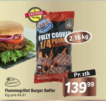 Fakta Tyskland Flammegrillet Burger Bøffer tilbud