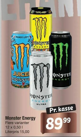 Fakta Tyskland Monster Energy tilbud