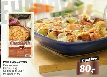 Fakta Tyskland Peka Flødekartofler tilbud