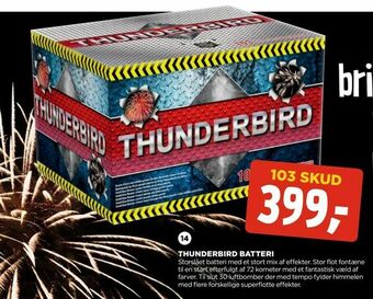 jem & fix Thunderbird batteri tilbud