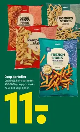 Coop 365 Coop kartofler tilbud