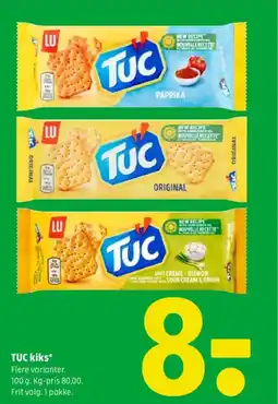 Coop 365 TUC kiks* Flere varianter. tilbud