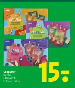 Coop 365 Coop drik⭑ tilbud
