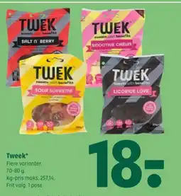 Coop 365 Tweek* Flere varianter. tilbud