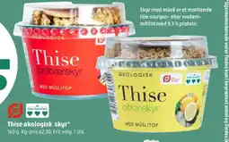 Coop 365 Thise økologisk skyr* tilbud