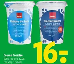 Coop 365 Creme fraiche tilbud