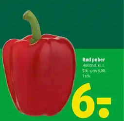 Coop 365 Rød peber tilbud