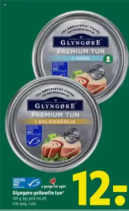Coop 365 Glyngøre yellowfin tun* tilbud