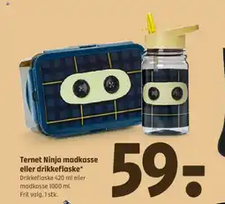 Coop 365 Ternet Ninja motivations- drikkeflaske tilbud