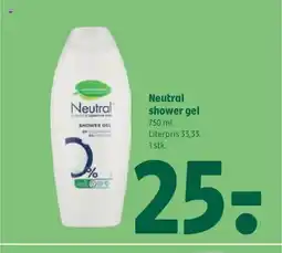 Coop 365 Neutral shower gel tilbud
