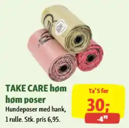 Maxi Zoo TAKE CARE hom hom poser tilbud