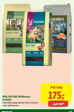 Maxi Zoo REAL NATURE Wilderness tørfoder tilbud