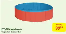 Maxi Zoo FIT+FUN badebassin Vælg mellem flere størrelser. tilbud