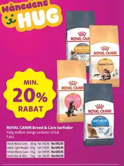 Maxi Zoo ROYAL CANIN Breed & Care tørfoder tilbud