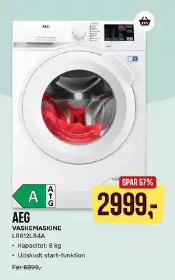 Skousen AEG VASKEMASKINE LR612L84A tilbud