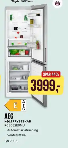Skousen AEG KØLEFRYSESKAB tilbud