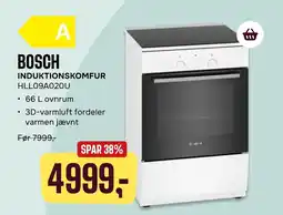 Skousen BOSCH INDUKTIONSKOMFUR HLL09A020U tilbud
