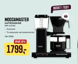 Skousen MOCCAMASTER KAFFEMASKINE tilbud