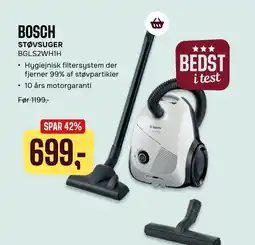 Skousen BOSCH STØVSUGER BGLS2WH1H tilbud