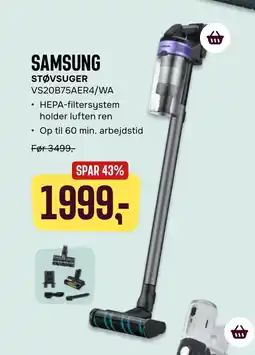 Skousen SAMSUNG STØVSUGER tilbud