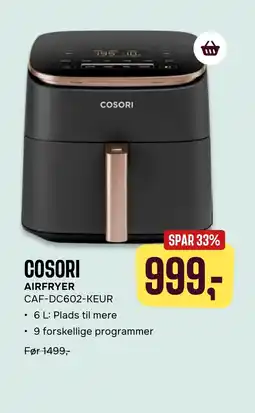 Skousen COSORI AIRFRYER CAF-DC602-KEUR tilbud